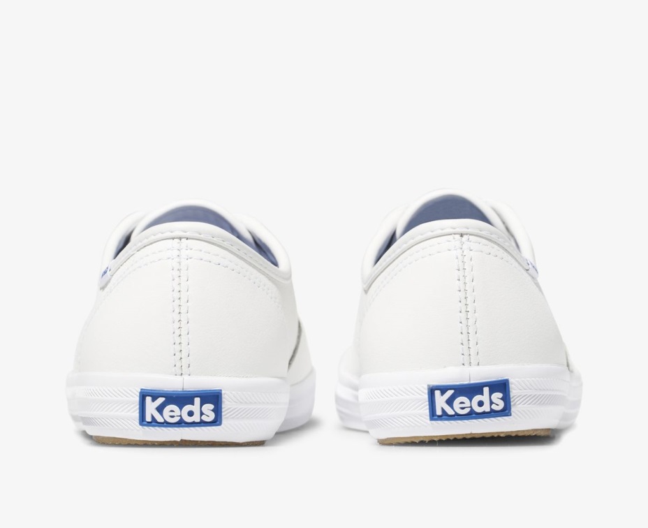 Kadın şampiyonu Orijinal Deri Keds Beyaz