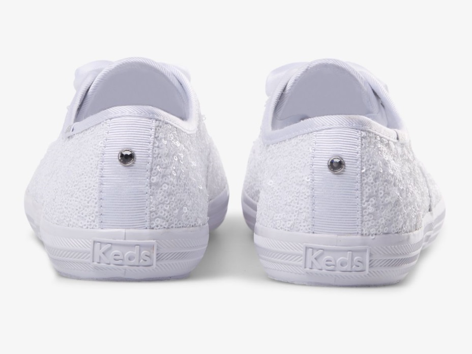 Kadınlar şampiyonu Payetler Keds Beyaz
