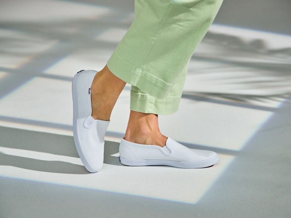 Beyaz Keds Kadın şampiyonu Slip