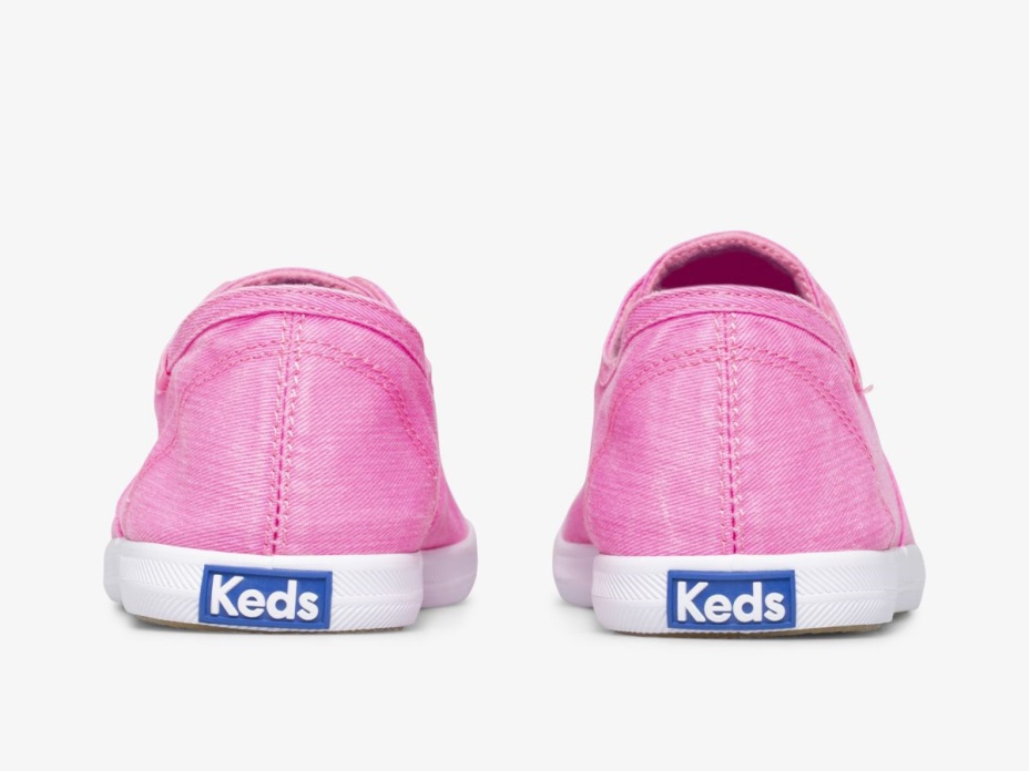 Kadın Chillax Neon Fitilli Yıkanabilir Keds Pembe