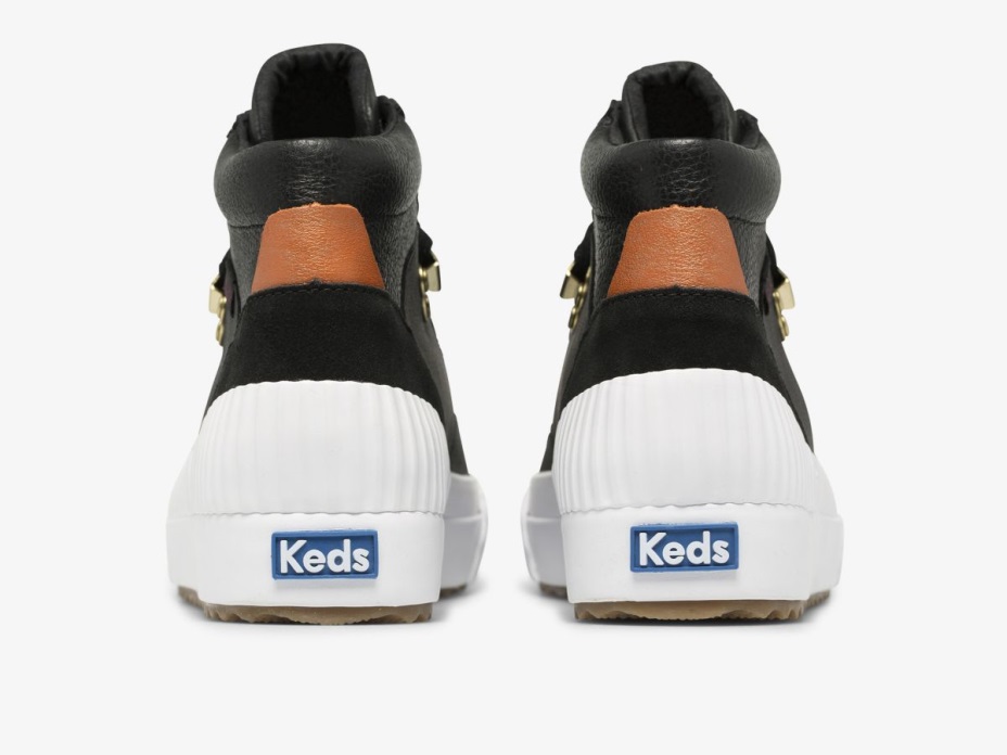 Kadın Demi Orta Trx Deri Siyah Keds