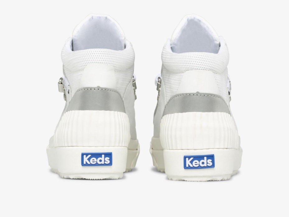 Kadın Demi Trx Orta Deri Beyaz Gümüş Keds