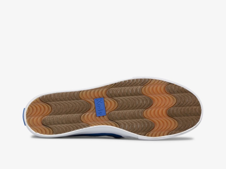 Kadınların çift Katlı Başarısı. Organik Pamuk Keds Parlak Mavi