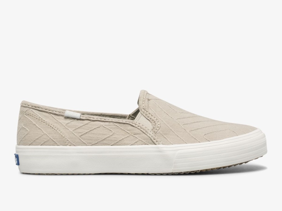 Kadın çift Katlı Geo Jersey Gri Keds