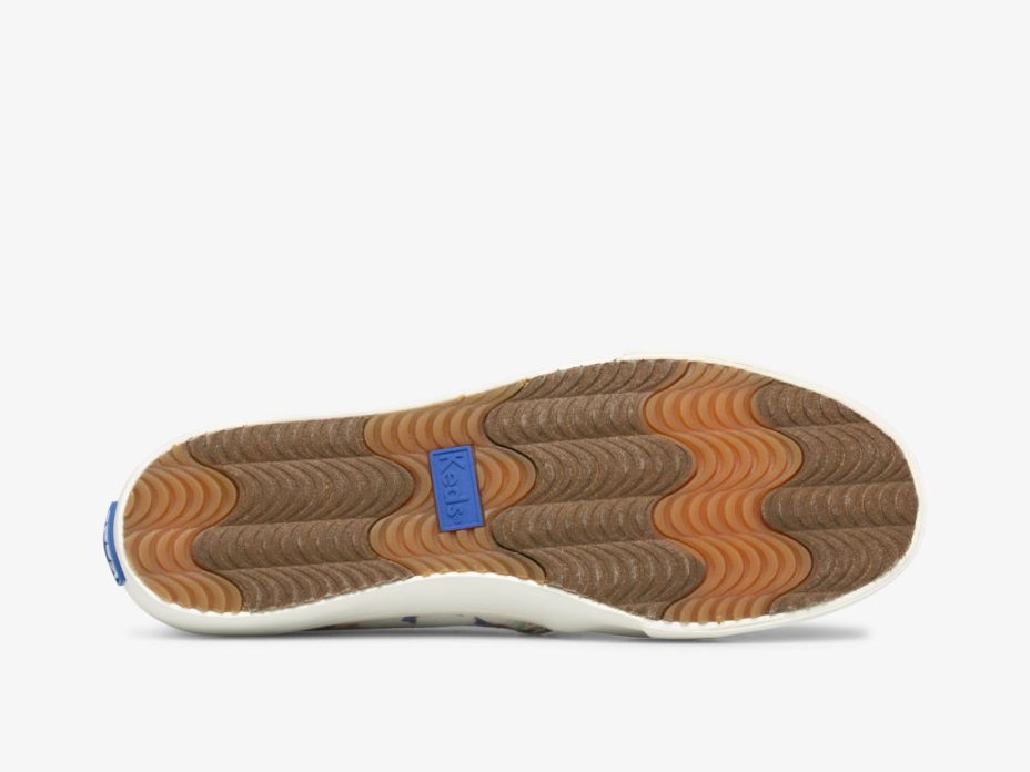 Kadın çift Katlı Bahar çiçekli Krem ​​keds