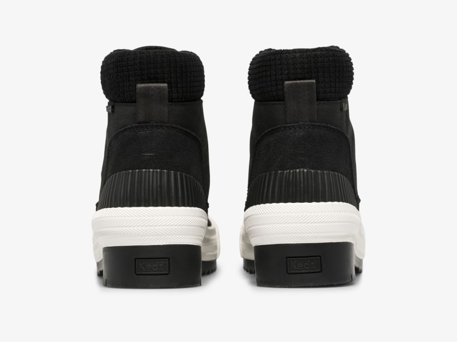 Kadın Saha Botu Süet Naylon Kadife Ince Süettrade Keds Siyah