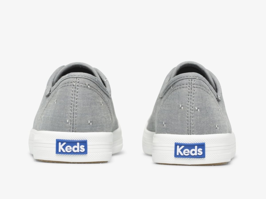 Kadın Kickstart Armürlü Jakarlı Keds Gri