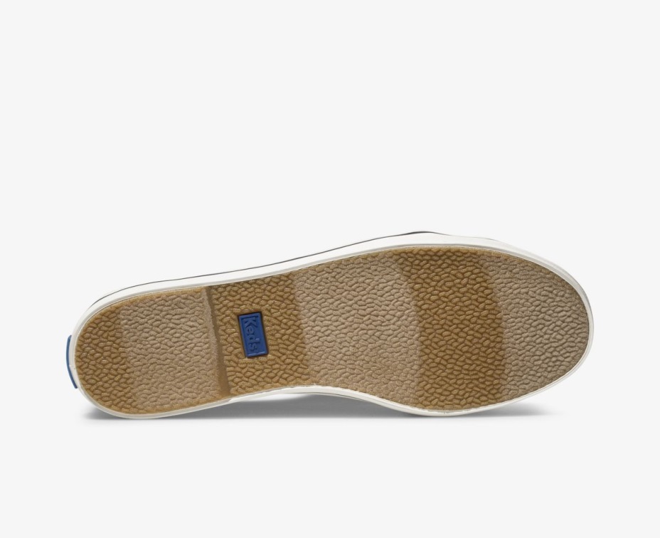 Kadın Kickstart Flama Keds Beyaz Tuval