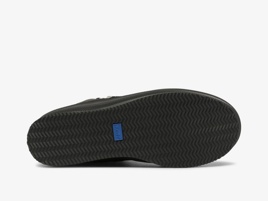 Kadın Midland Botu Süet Sıçrama Fitilli Inceltilmiştrade Keds Siyah