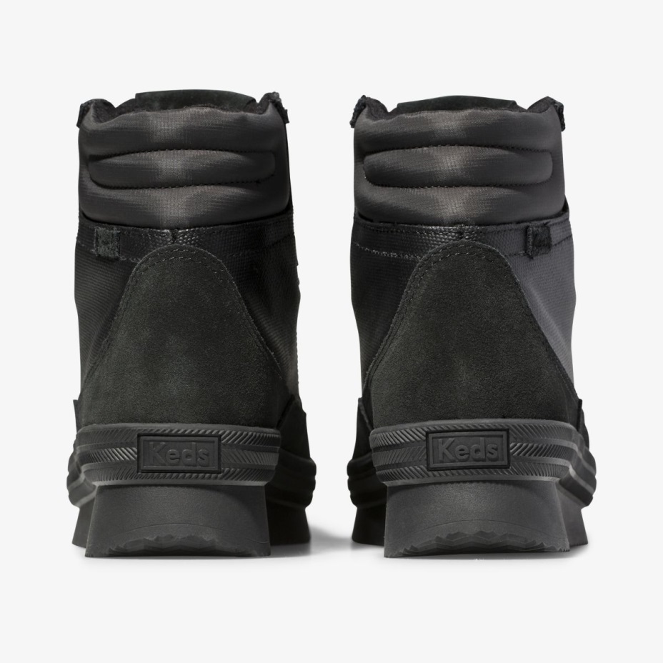 Kadın Midland Suya Dayanıklı Bot Siyah Keds