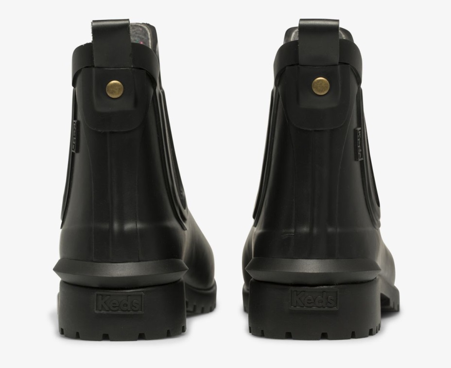 Kadın üvez Yağmur çizmesi Siyah Keds