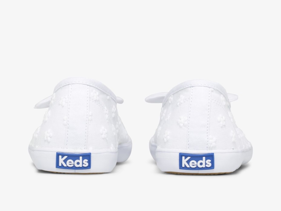 Kadınların Sahil Papatya Kuşgözü Beyaz Keds