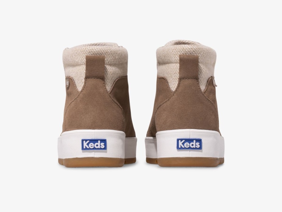 Kadın Tahoe çizme Süet Kahverengi Keds