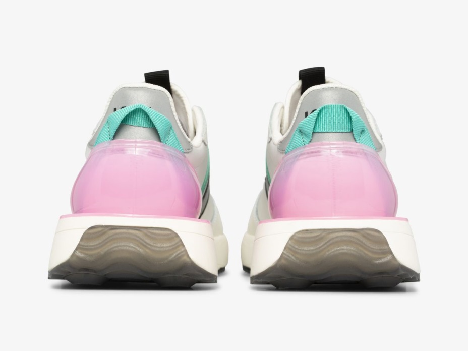 Kadın Tiasa Keds Beyaz Siyah Pembe