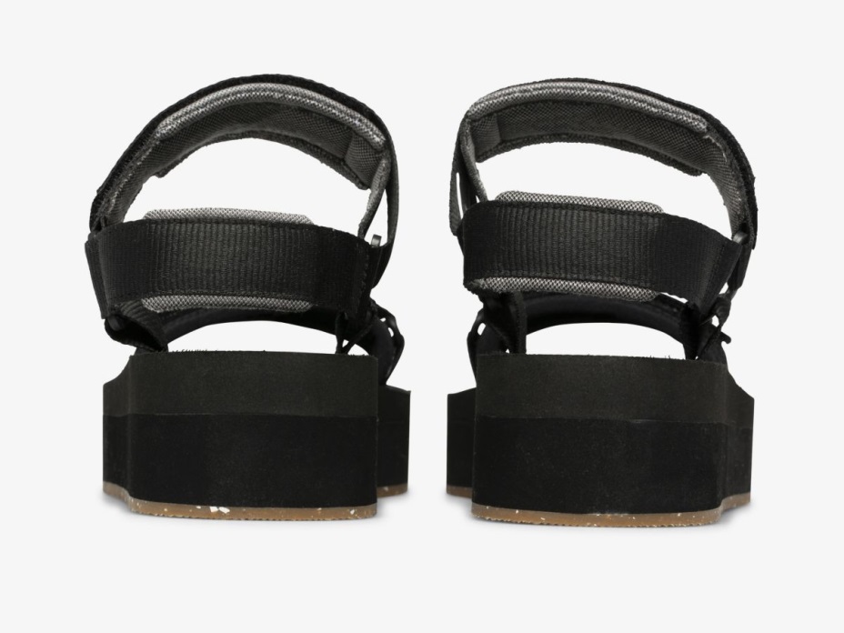 Kadın üçlü Platform Siyah Keds