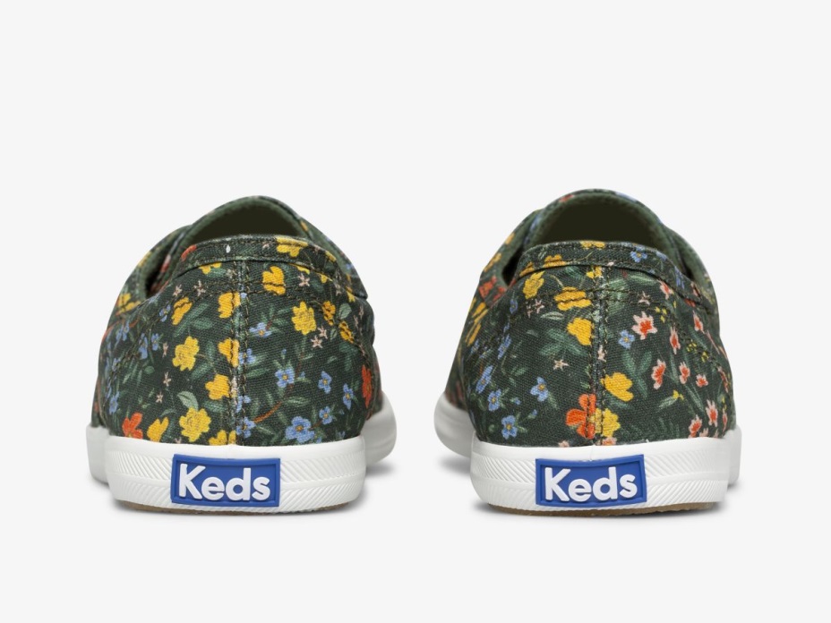 Kadın X Tüfek Kağıt Co. Chillax Wildwood Yeşil çok Keds