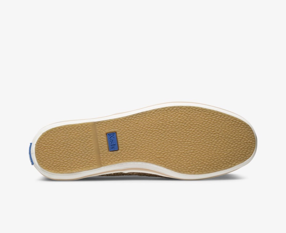 Kadın X Kate Spade New York şampiyonu Parıltılı Keds Gül Altın Parıltılı