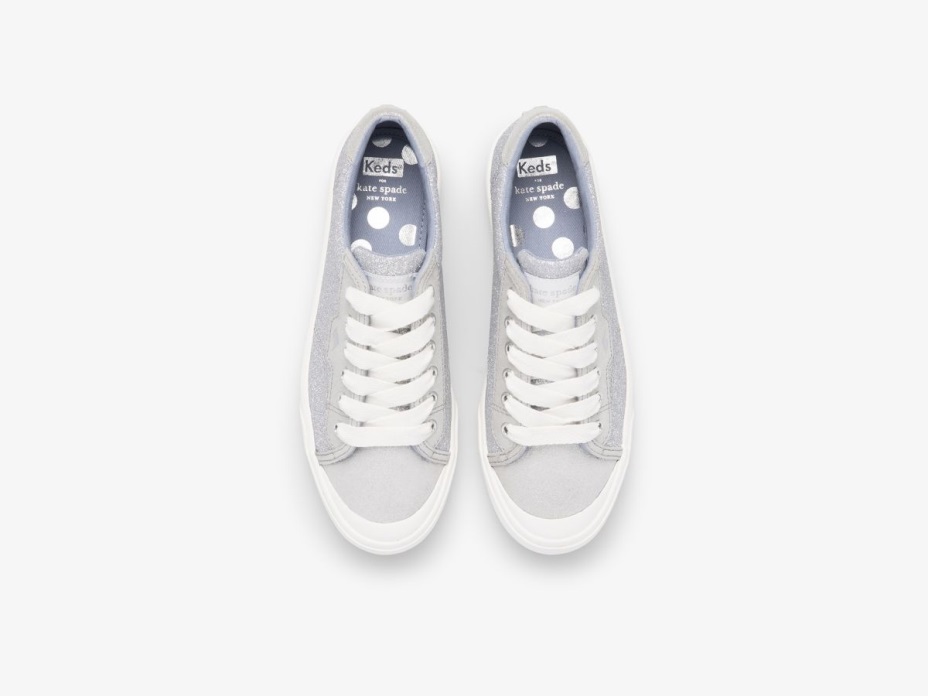 Kadınlar X Kate Maça New York Mürettebat Vuruşu 75 Karışık Medya Keds Gümüş